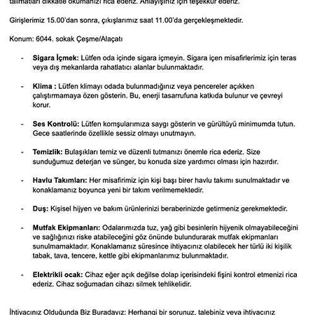 Apartment Olea Alacati Tas Konak 1+0 B3
